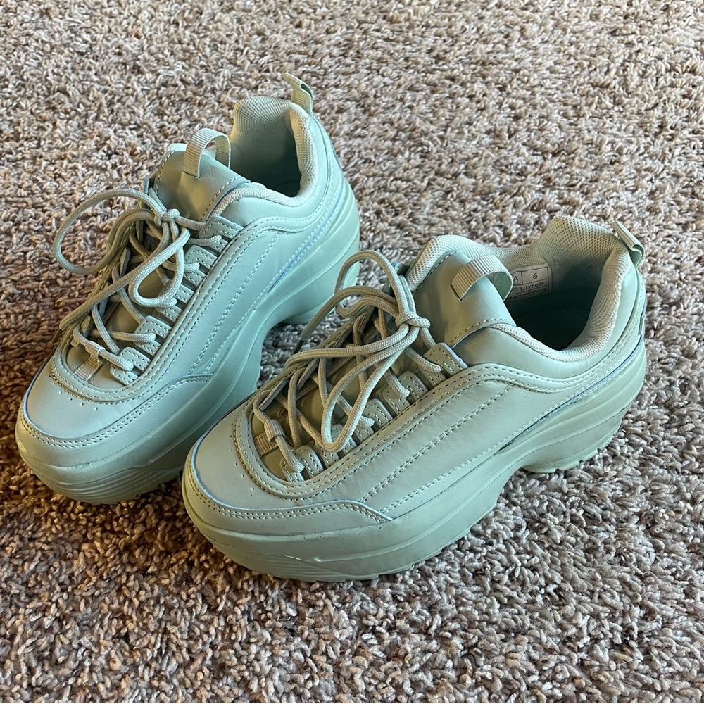 Mint Platform Shoes